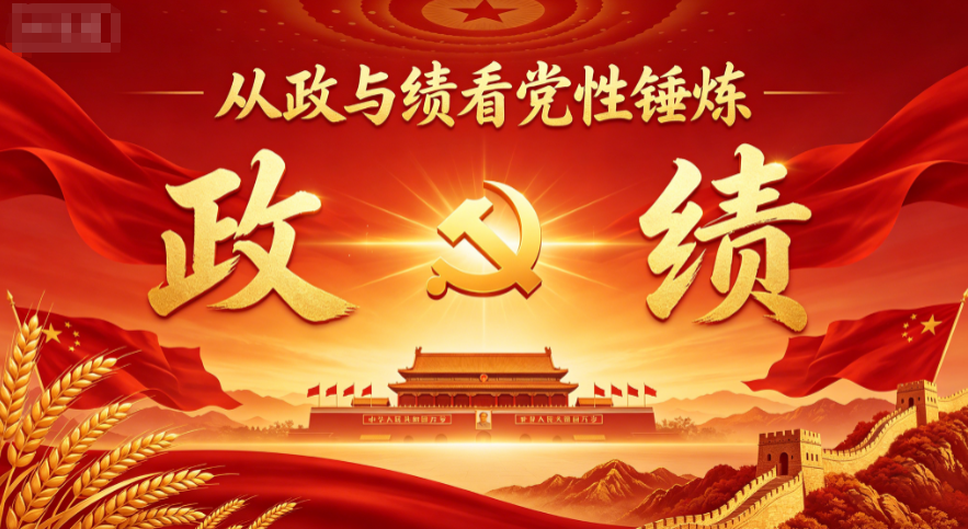 从“政”与“绩”看党性锤炼